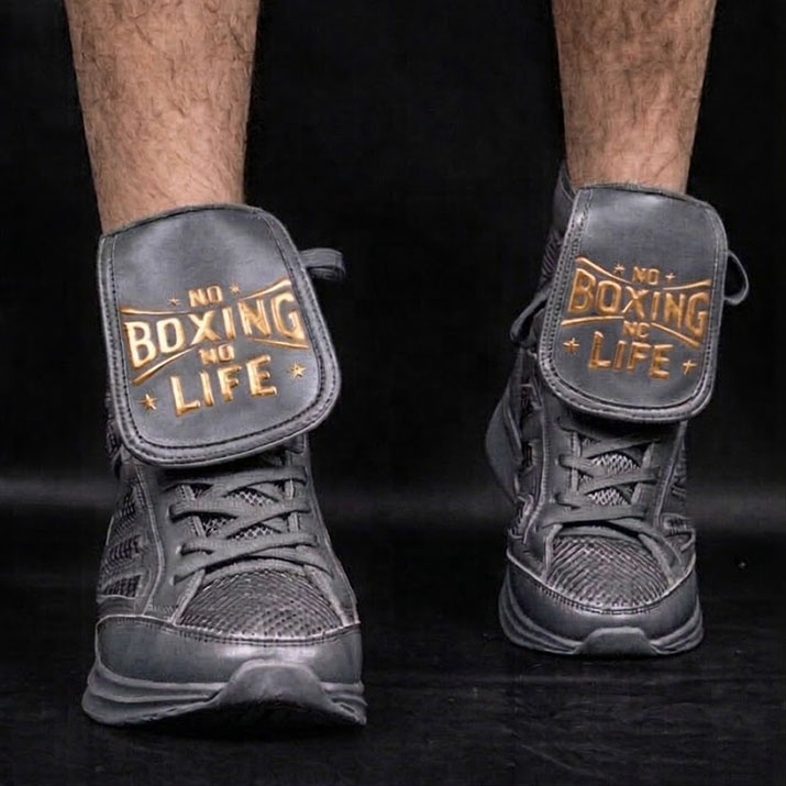 High-Quality Custom Adjustable Lightweight Breathable Slip-Resistant Boxing Shoes