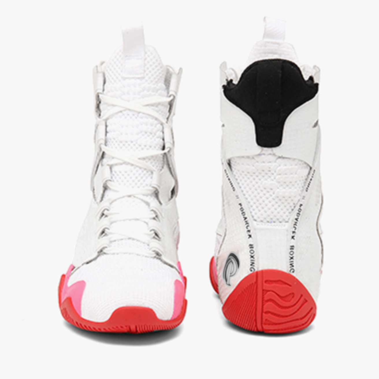 Custom High-quality Wholesale Factory Mens Weightlifting Boxing Boots Lace-up Non-slip Wrestling Shoes Sport Powerlifting Shoes