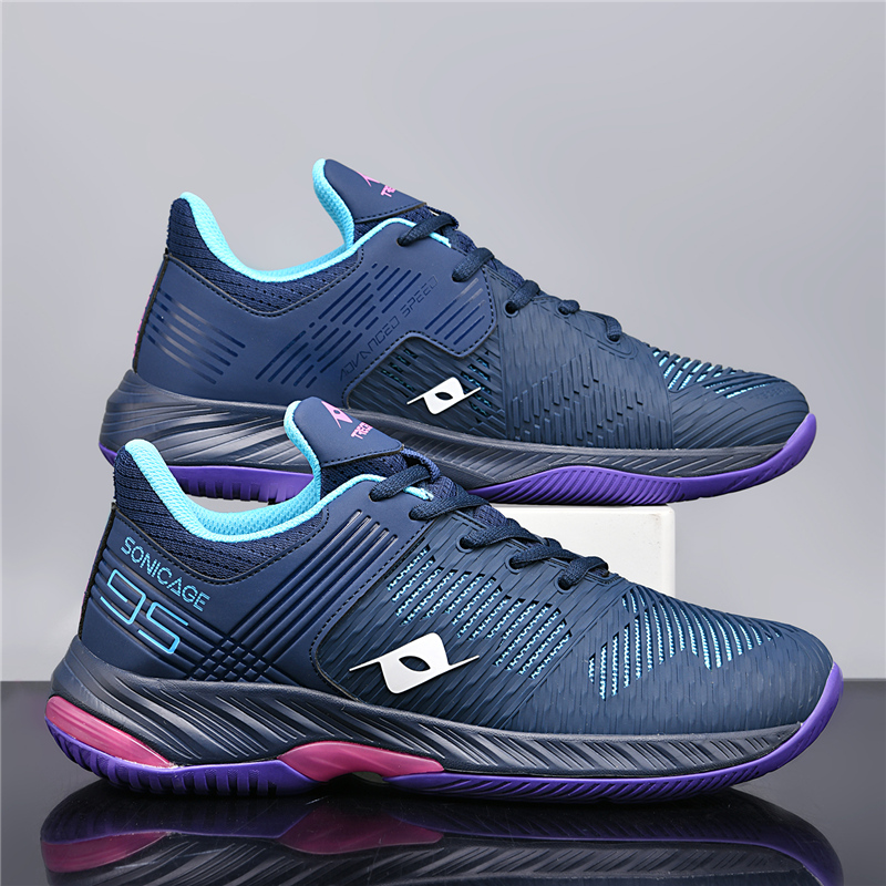 Unisex Reversible Design Badminton Pickleball Tennis Shoes Mesh Lining Training Summer Spring Autumn Adults Children Great