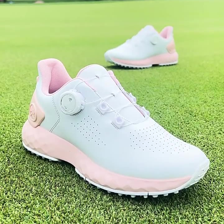 PGM XZ424 Breathable Knob Sports Ladies Soft Sole Height Increasing Golf Shoes Women Golf Shoes