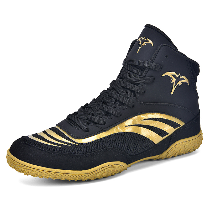 Coexistence 2026 Custom Logo Professional Combat Weightlifting Boxing Boots Wrestling Shoes Mesh Men