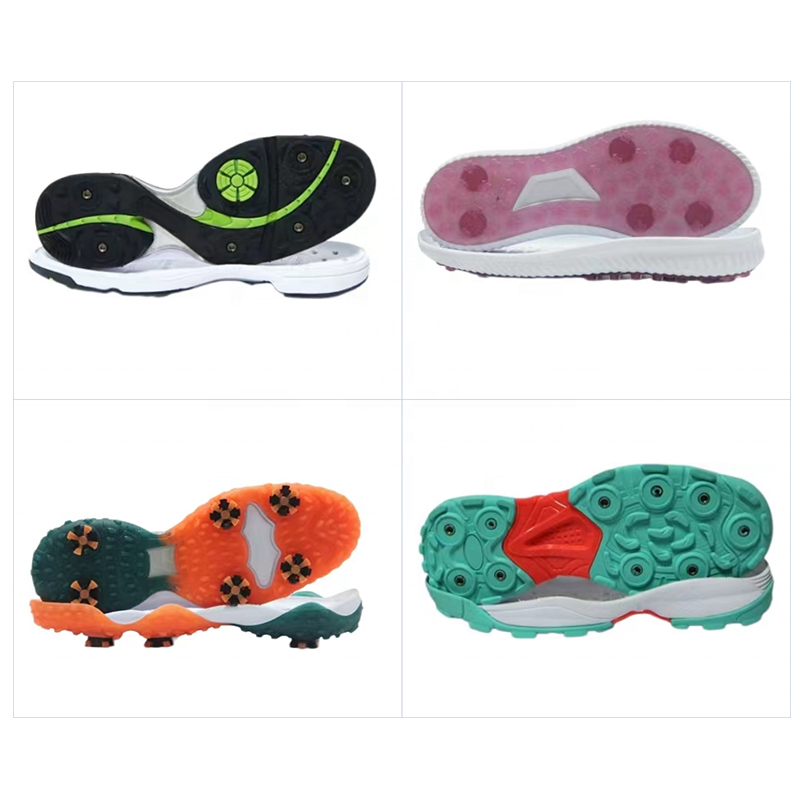 New Design Low Profile MD+TPU Golf Shoes Sole with 4-5mm Thickness Minimalist Design for Columbia Spain