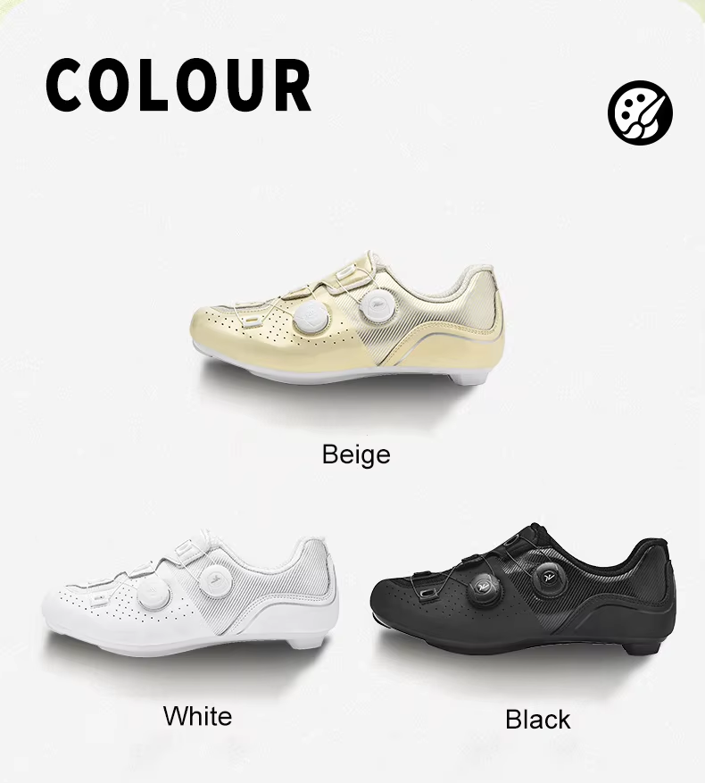 SH-RC300 RC3 RC300 TPU Microfiber Leather Upper Self-locking Road Bike Mountain Cycling Shoes Black White Red
