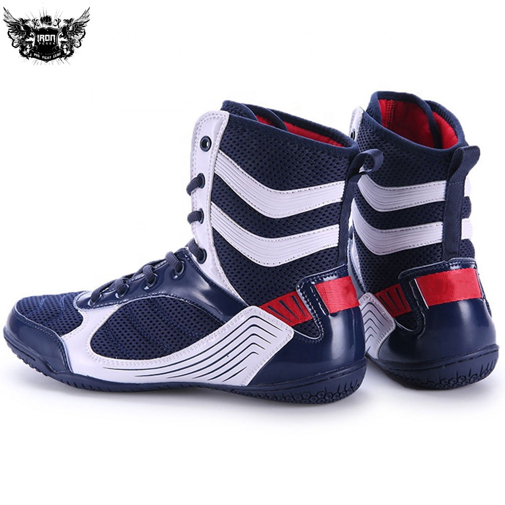 New Professional Comfortable Boxing Shoes High-Quality Leather IRON PUNCH INDUSTRIES