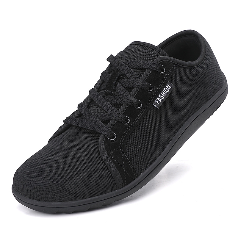 Trail Running Sneakers Minimalist Shoes Wide Toe Box Zero Drop Sole Men Barefoot Shoes