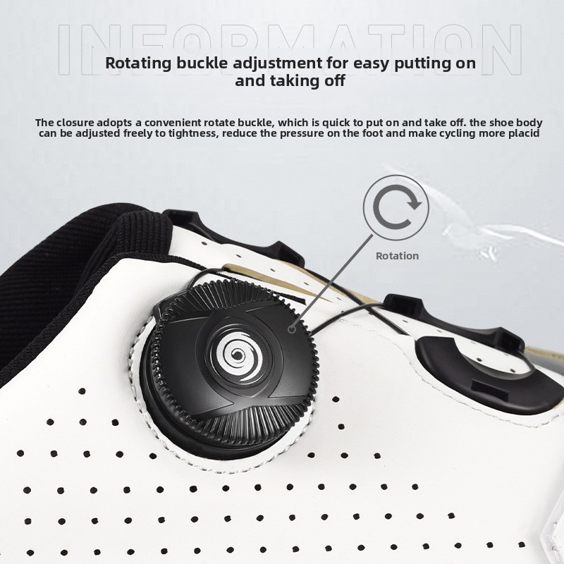 Lightweight Mountain Bike Cycling Shoes Non-Lock Carbon for Outdoor Activities Spinning Bike Shoes