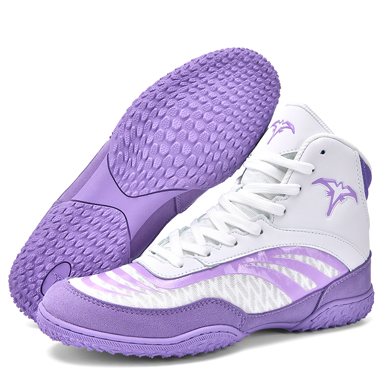Coexistence 2026 Custom Logo Professional Combat Weightlifting Boxing Boots Wrestling Shoes Mesh Men