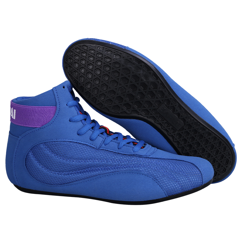 GINGPAI Professional Boxing Wrestling Shoes for Men Women Comfortable Training Boot Breathable Mesh Lining Winter Fighting Boots
