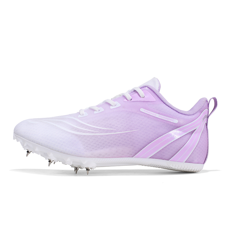 Wholesale Factory Boy Girl RunningTraining Sneaker Anti-Skid LightWeight Racing Running Flexible Track Field Spikes Cleats Shoes