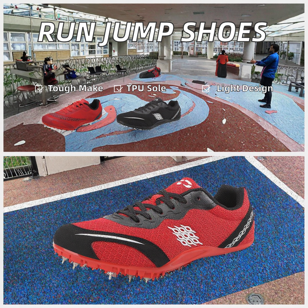 Wholesale Professional Adult Track Field Shoes for Running Long Jump Middle Distance Racing Spring Summer Cleats Spikes for