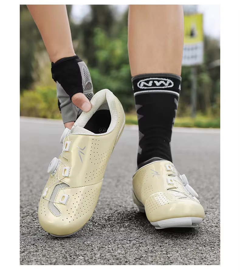 SH-RC300 RC3 RC300 TPU Microfiber Leather Upper Self-locking Road Bike Mountain Cycling Shoes Black White Red