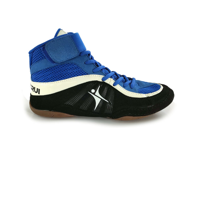 Microfiber Professional Wrestling Training Wrestling Shoes Breathable Mesh High Quality Wrestling Boxing Shoes