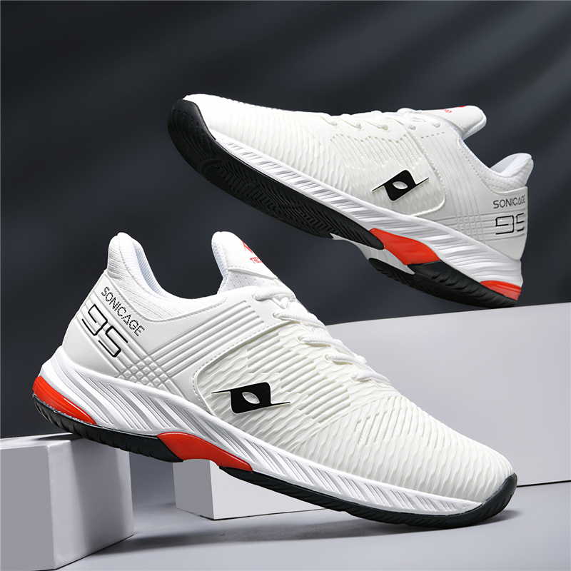 Unisex Reversible Design Badminton Pickleball Tennis Shoes Mesh Lining Training Summer Spring Autumn Adults Children Great