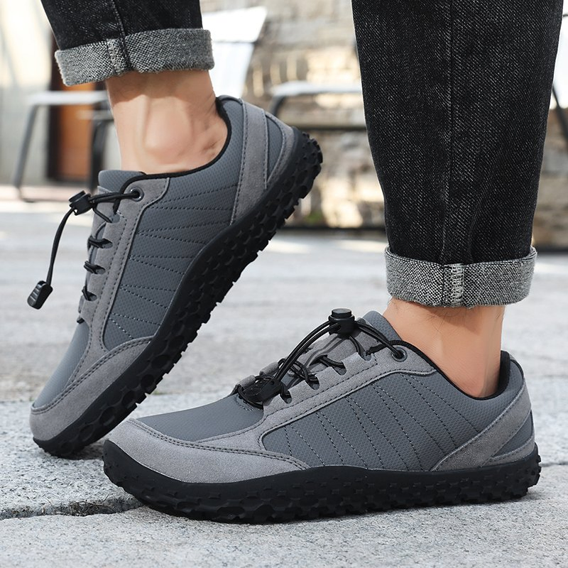 Large Size Anti-Slip Breathable Casual Footwear Lightweight Trail Outdoor Hiking Running Minimalist Sneakers Zero Drop Wide Toe Box Shoes