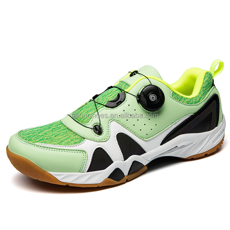 Professional Men's Microfiber White Tennis &amp; Volleyball Shoes Breathable New Summer Sports Design with Breathable Mesh Lining