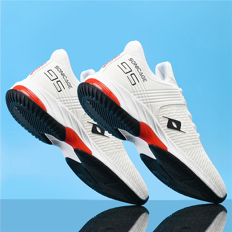 Unisex Reversible Design Badminton Pickleball Tennis Shoes Mesh Lining Training Summer Spring Autumn Adults Children Great
