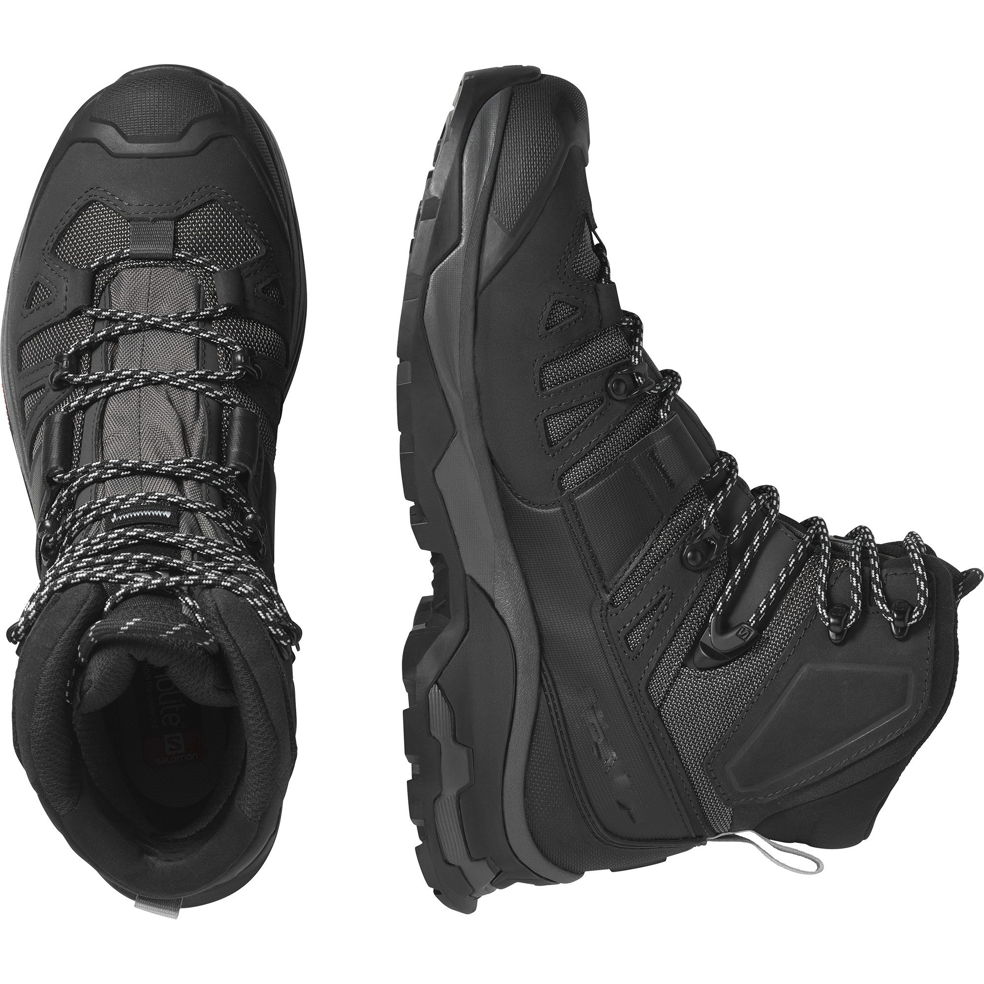 Men's Hiking Boots Waterproof Round Toe Design with Breathable Leather Suede Upper Soft PU/EVA/FOUR Insole for All Seasons