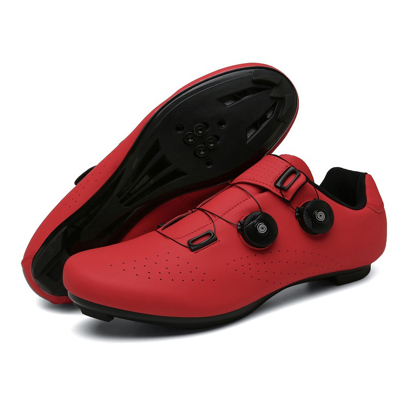 Large Size Men's and Women's Outdoor Leisure Lockless Shoes, Road Bike Cycling Shoes