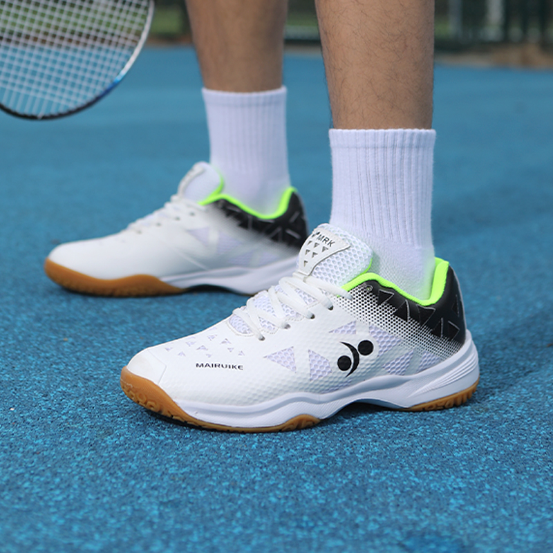 Professional Badminton Tennis Shoes for Men Women Breathable Anti-Slippery Mesh Sneakers for Spring Winter Autumn