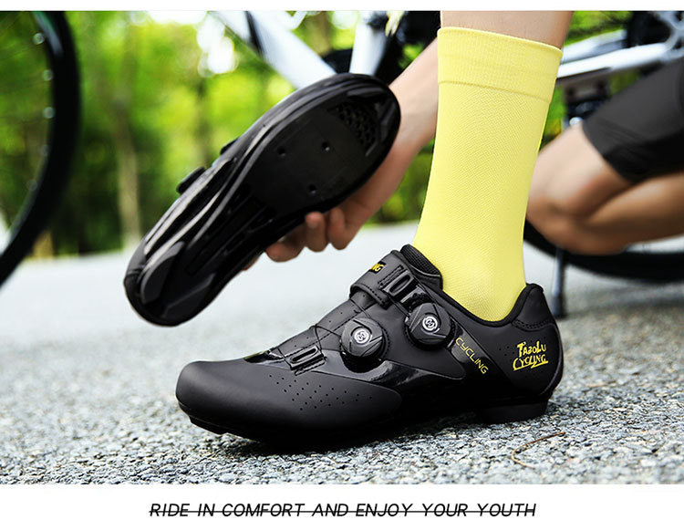 Lightweight and Breathable Cycling Shoes for Outdoor Sports Men's and Women's Cycling Shoes for All Seasons on Highways