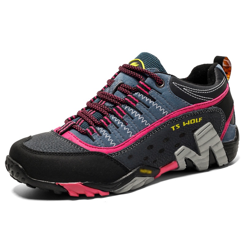 Lightweight Genuine Leather Hiking Shoes for Men Women Non-Slip Outdoor Sports Travel Wear-Resistant Climbing Autumn Winter