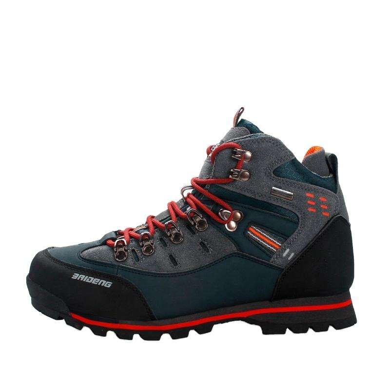 Hot Sell Cheap Men No Slip Outdoor Mountain Shoes Waterproof Climbing Trekking Shoes Hiking Boots