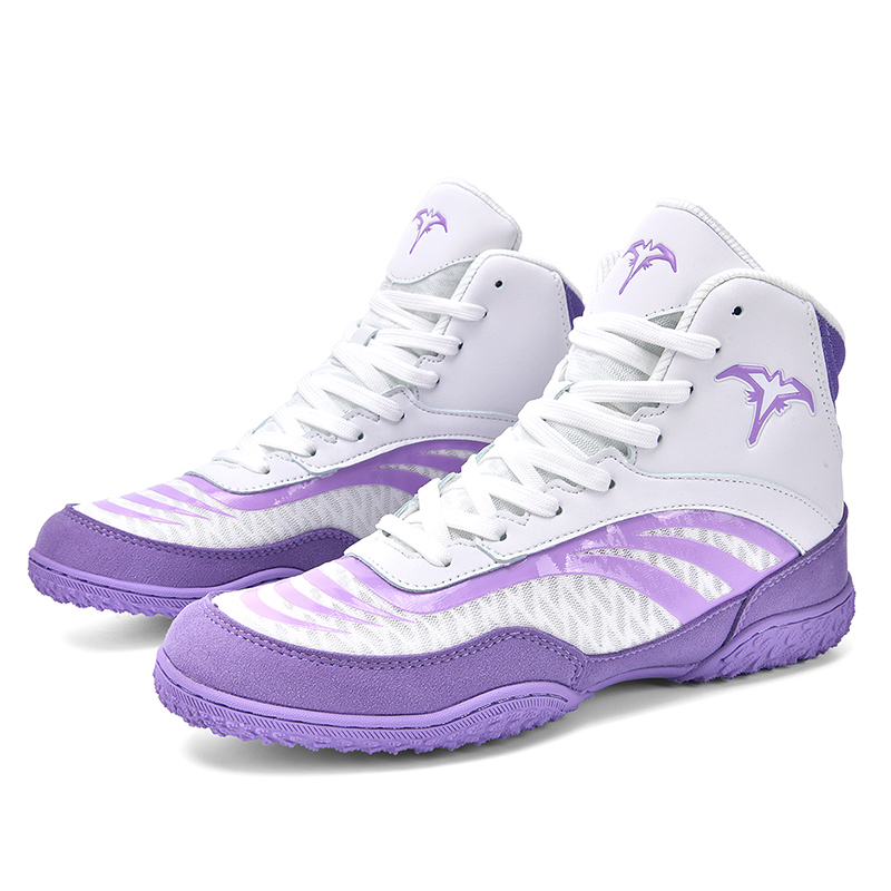 Coexistence 2026 Custom Logo Professional Combat Weightlifting Boxing Boots Wrestling Shoes Mesh Men