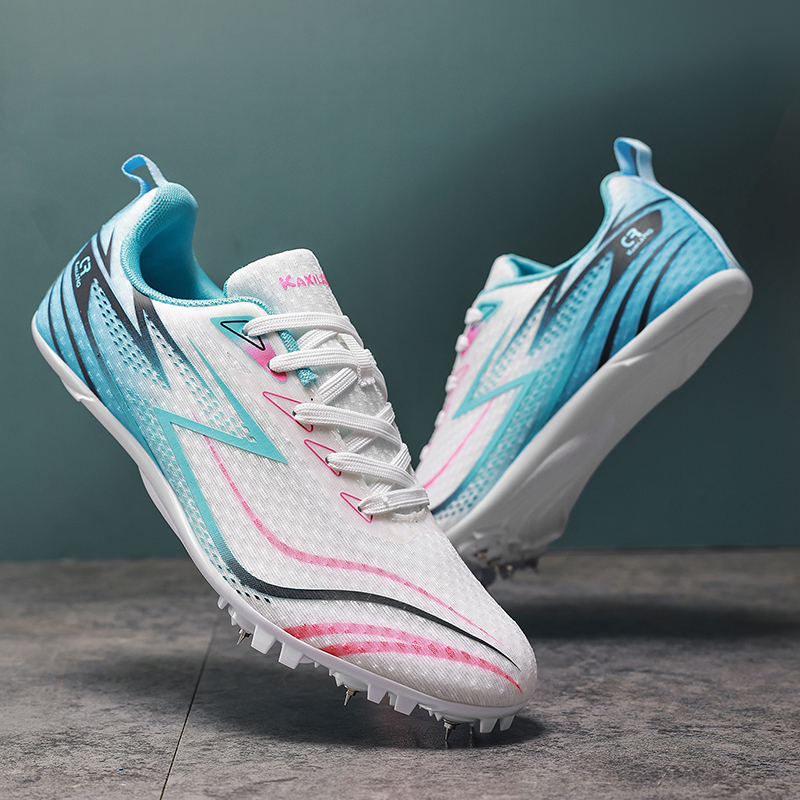 Professional Athletics Running Racing Spikes Cleats for Men and Women Breathable Track Field Road Running Shoes for Summer