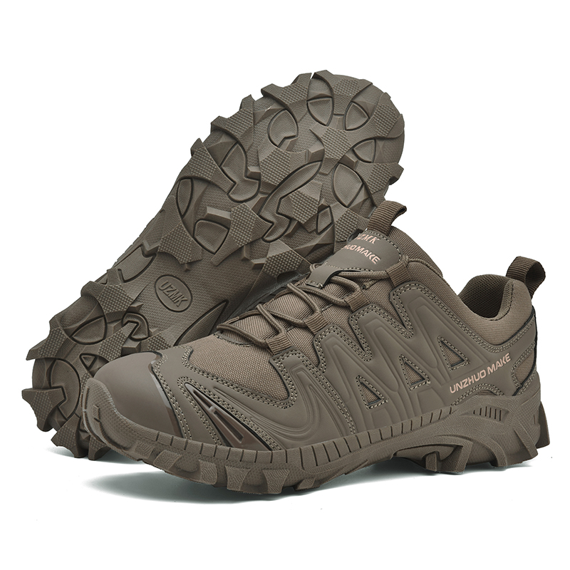 Wholesale Latest Design Combat Training Shoes Men's Outdoor Sports Shoes Wear-resistant Waterproof Hiking Shoes
