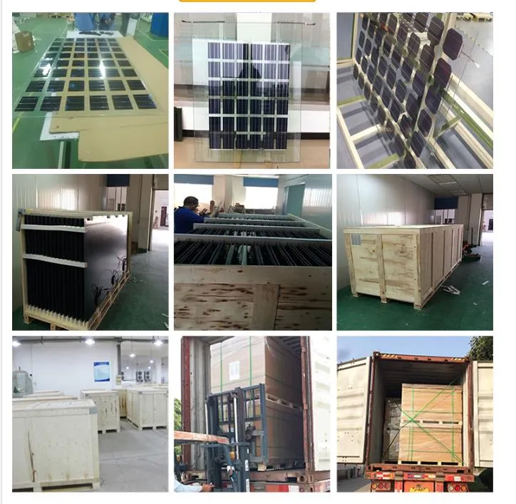 Embalagem e Carregamento de Painéis Solares para Exportação
