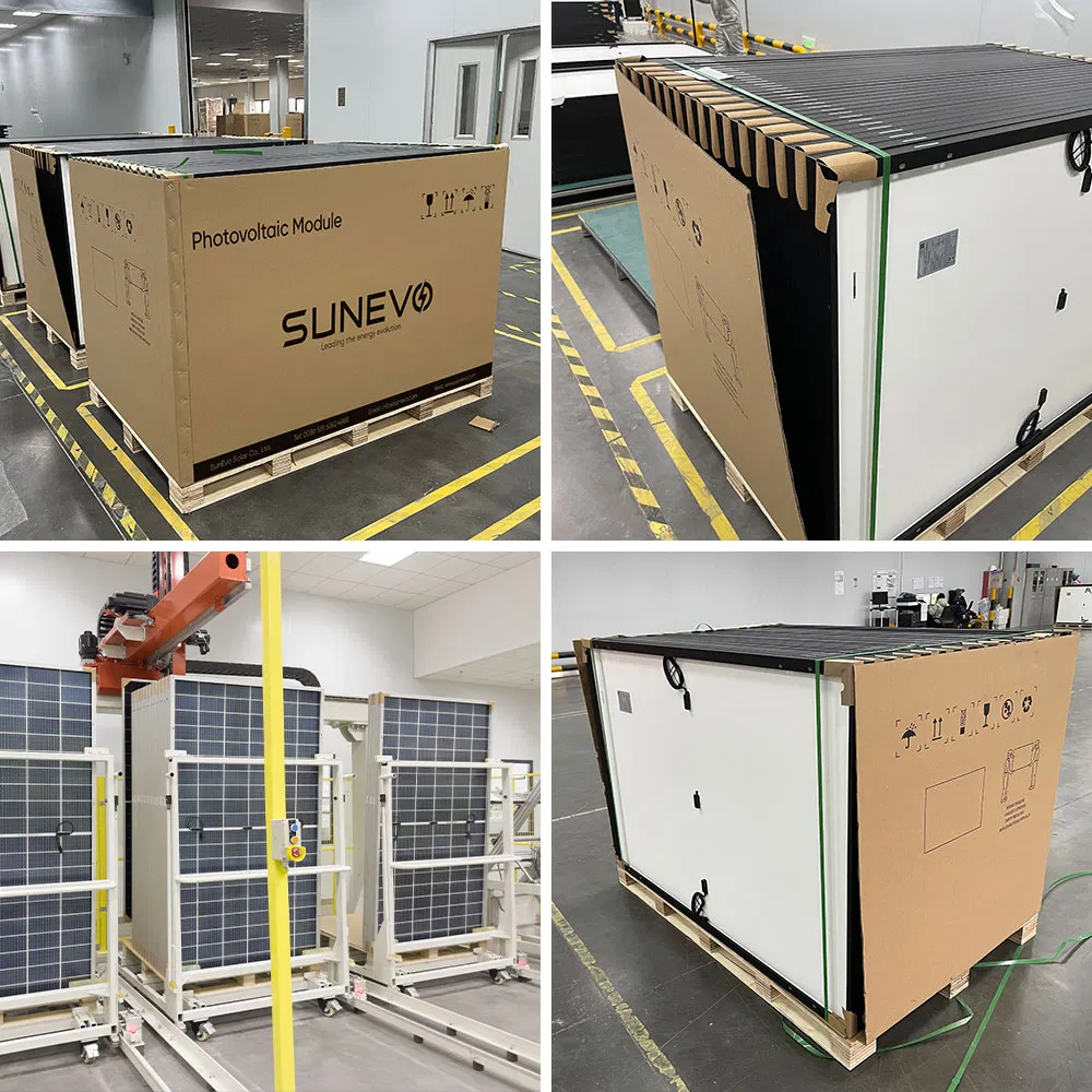 Módulo PV Flexível Bifacial Tipo N Solar Portátil Evo 5n Hjt 480W 500W