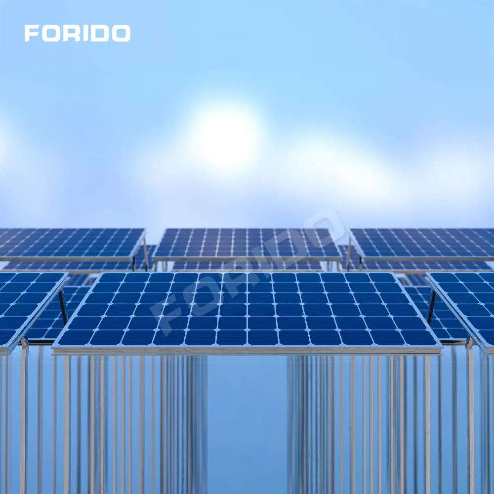 Sistema de Geração de Energia Solar com Painéis Solares de Silício Monocristalino Conectados à Rede em Telhados Residenciais