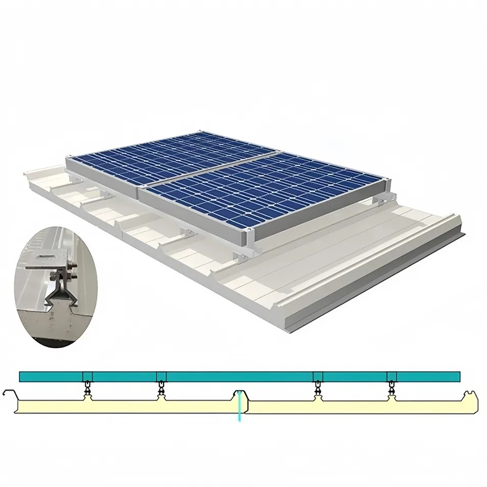 Painel Solar Auto-Limpante com Revestimento Repelente de Poeira para Telhado Fotovoltaico em Fazenda Solar