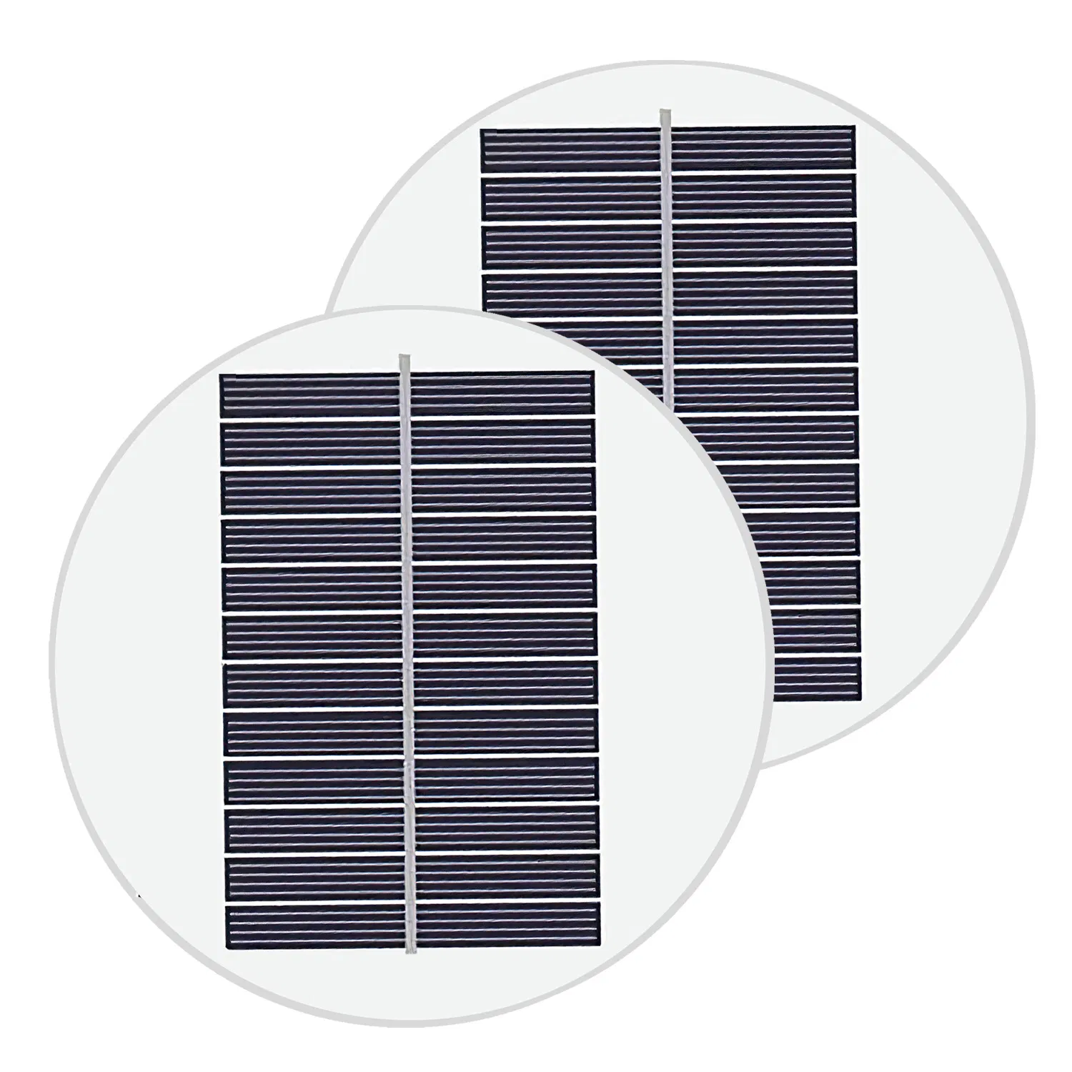 Painel Solar Redondo 4V 5V 6V 9V Mini Painéis Solares Personalizada