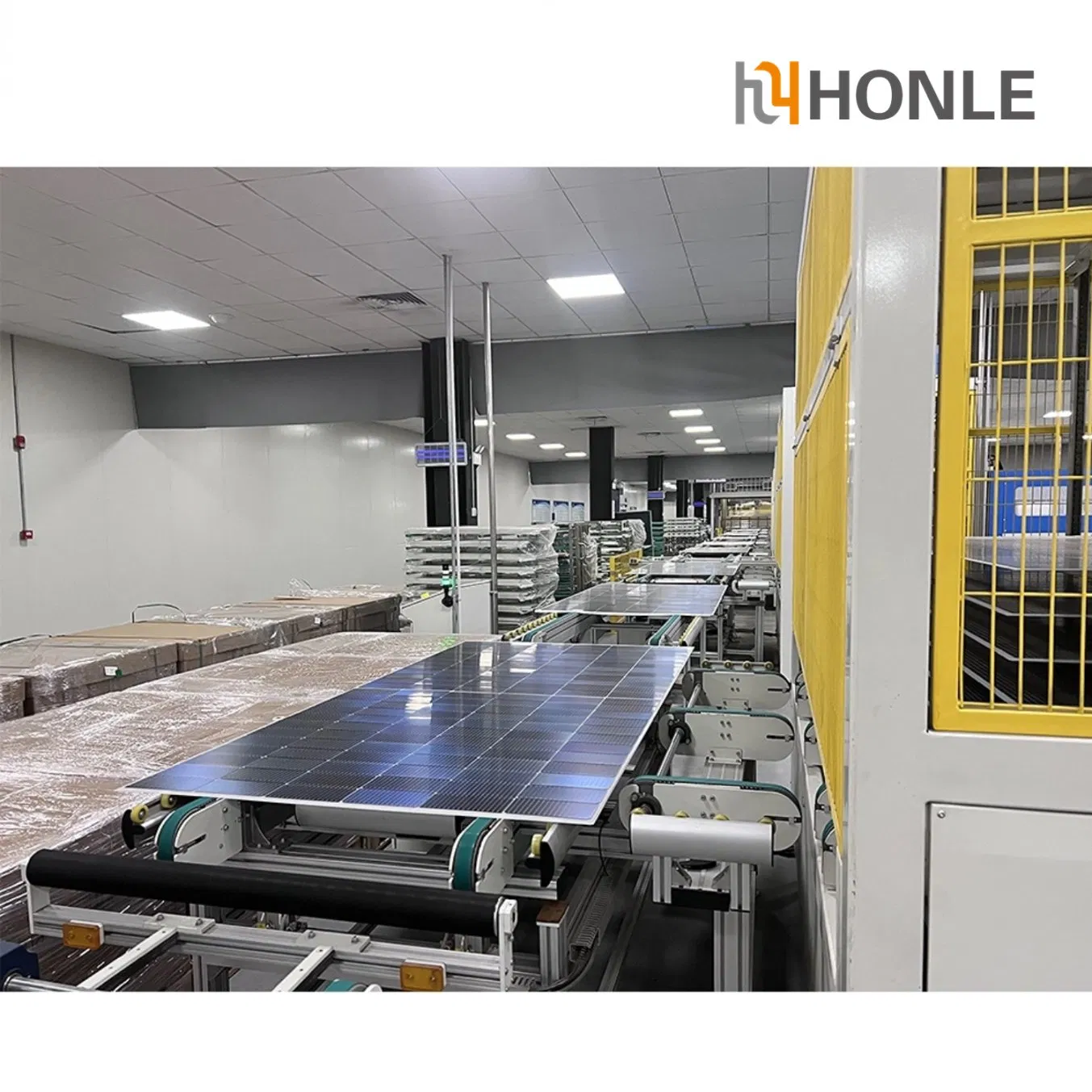 Módulo Fotovoltaico Solar Honle China Goods 300W 400W 500W 600W Painel Solar Perc de Meio Célula para Armazenamento de Energia Off-Grid Célula Solar