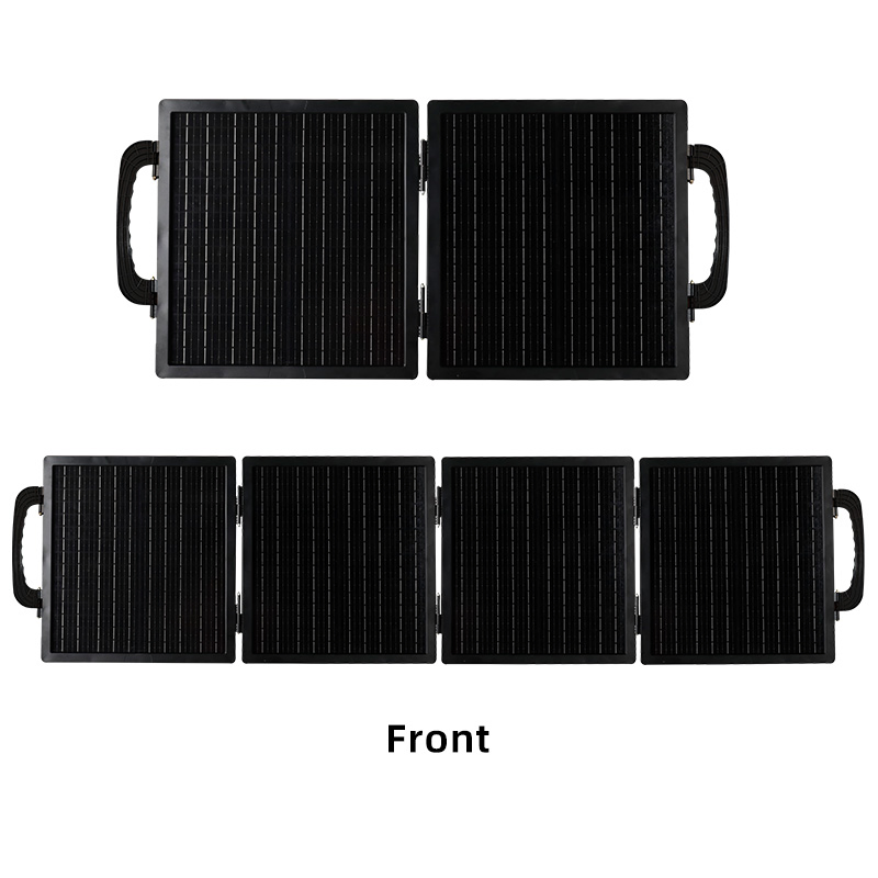 Painel Solar Monocristalino Portátil de Alta Eficiência para Uso Versátil