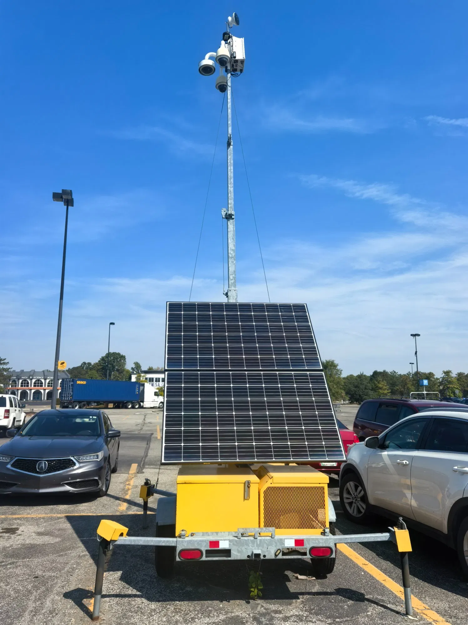 300W Painel Solar de Vidro Off-Grid de Tamanho Personalizado para RV, Camping