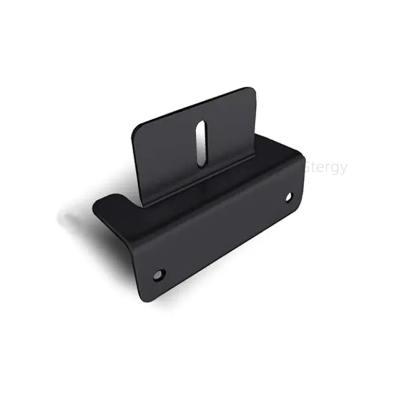 Suportes de Montagem em Alumínio Preto para Painéis Solares Kits de Suportes em Z