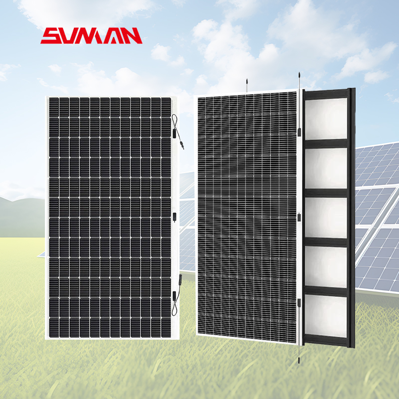 Painel Solar Flexível Sunman Composite 520W Painel Solar de Filme Fino Monocristalino para Sistemas de Energia Solar em Telhados de Armazém