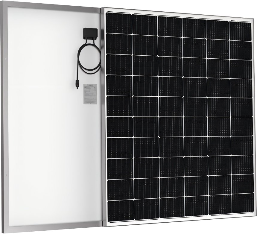 300W Painel Solar de Vidro Off-Grid de Tamanho Personalizado para RV, Camping