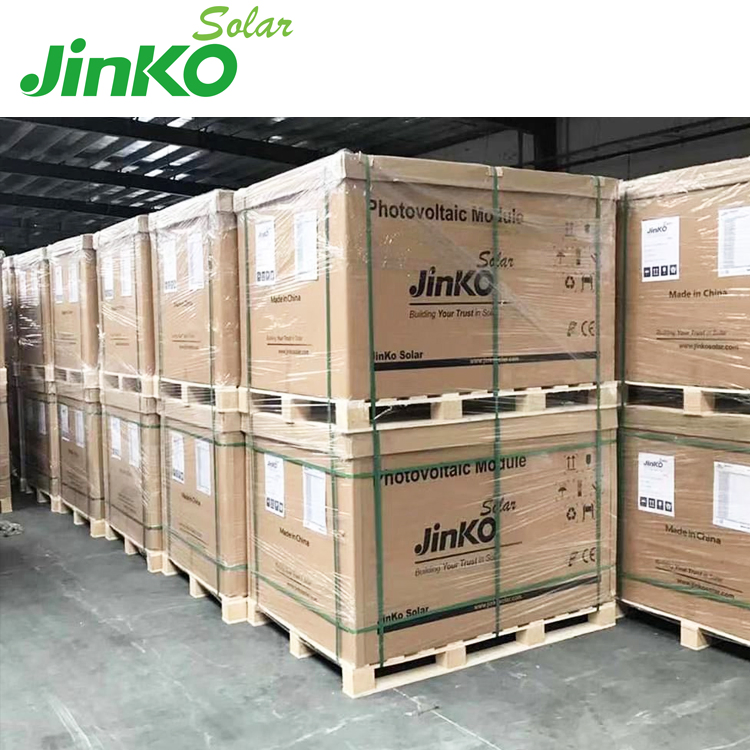 Preço de Atacado Painéis Solares Policristalinos para Uso Doméstico 565W 585W Jinko 580n-72hl4-V
