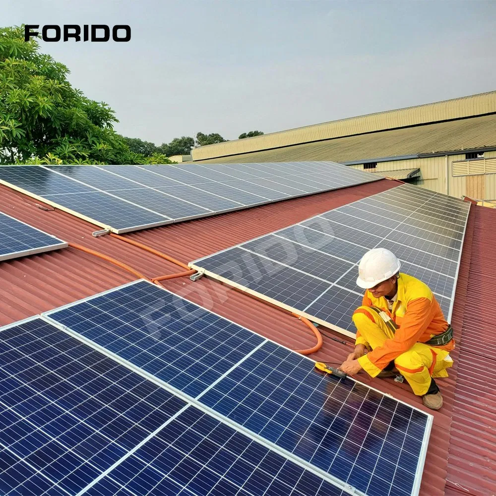 Painel Fotovoltaico Conectado à Rede Doméstica de Silício Monocristalino de Alta Eficiência