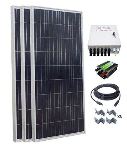 Kit de Painéis Solares de Marca Premium com Inversor para Soluções de Energia Solar Residencial