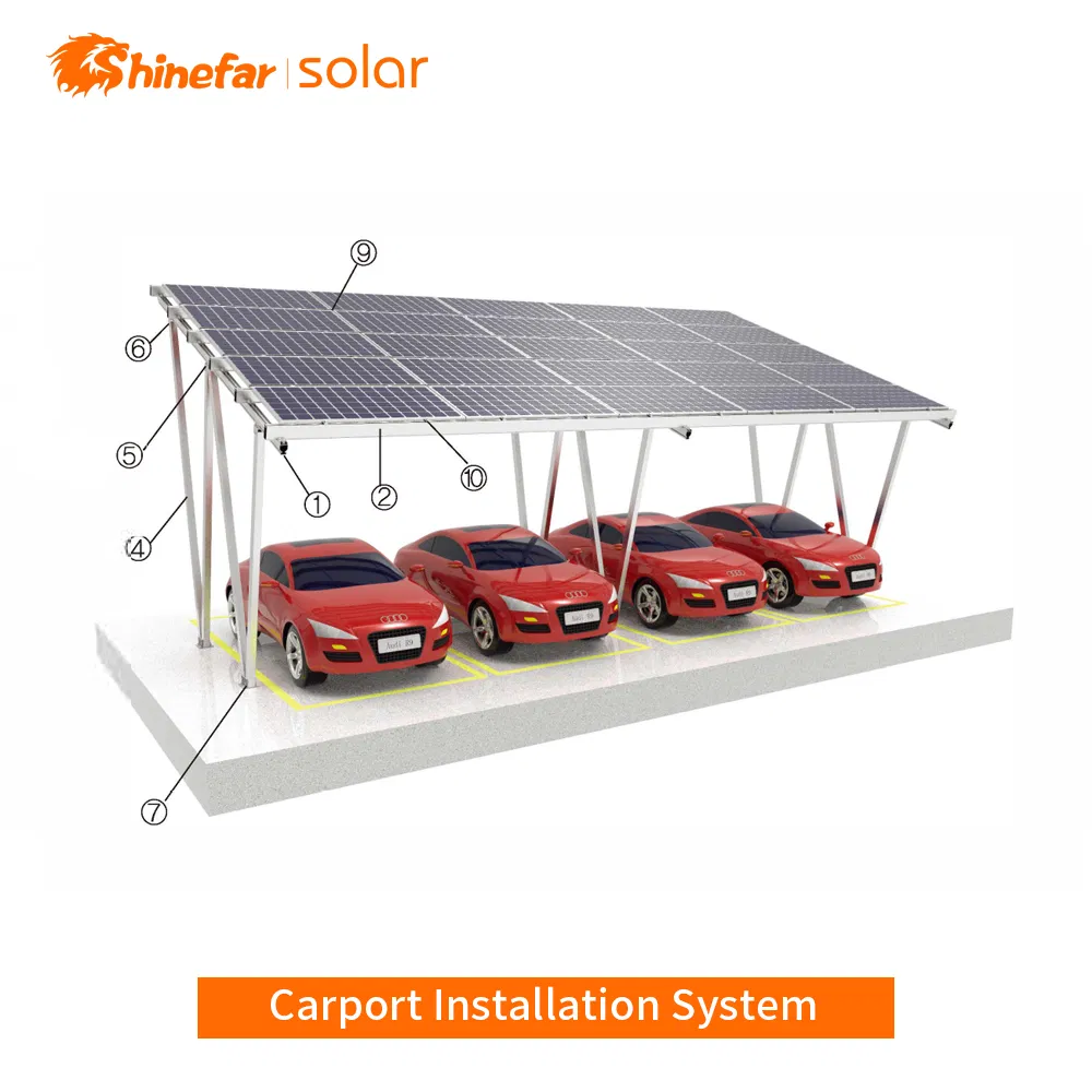 Carport Solar de Alumínio