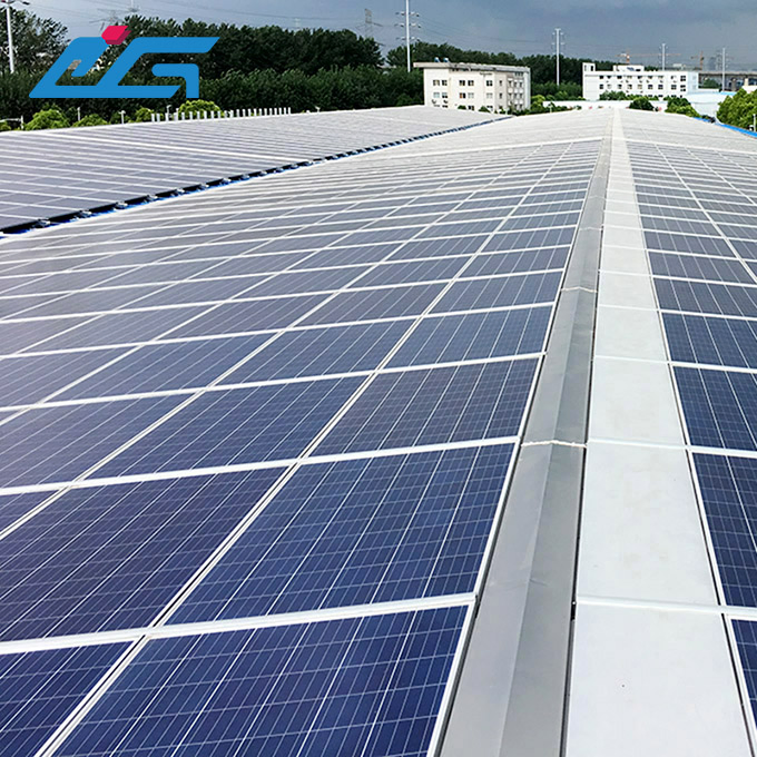 Sistema Avançado de Montagem de Painéis Solares no Telhado para Instalação Fácil