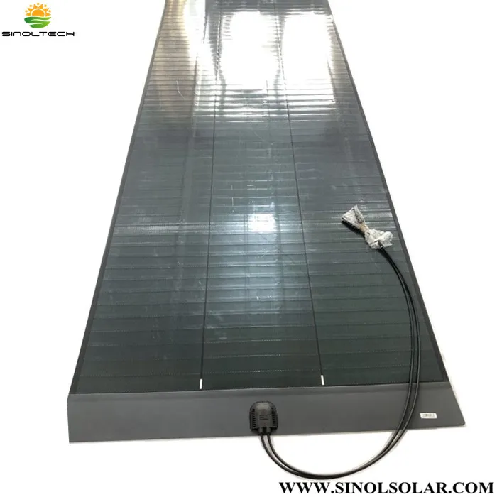 Detalhe do Painel Solar Flexível CIGS 3