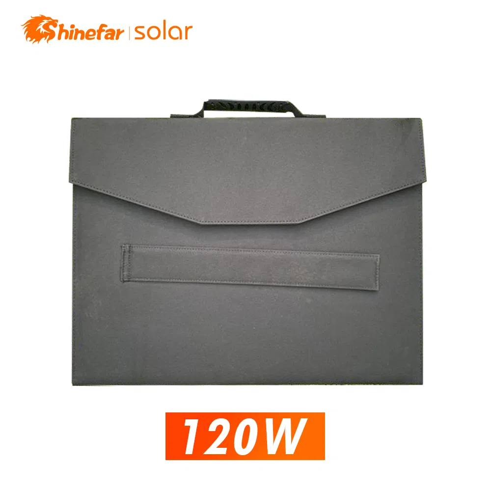 Produtos em Alta 120W Painel Solar Dobrável Painel Portátil Solar