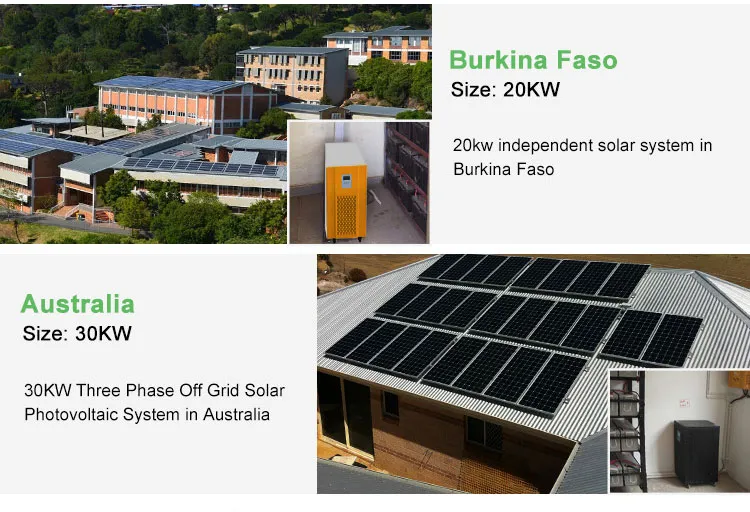 Aplicação industrial do gerador solar