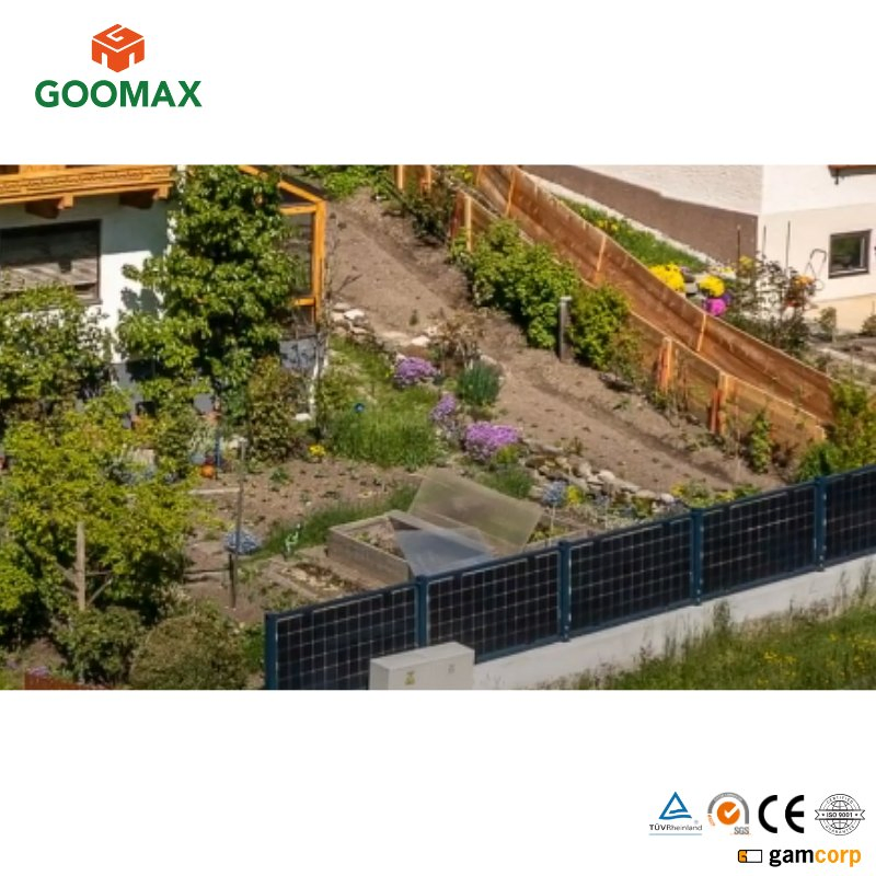 Soluções Verticais de Painéis Solares Goomax Kit de Painéis Solares para Fazendas Energia Sustentável para Fazendas