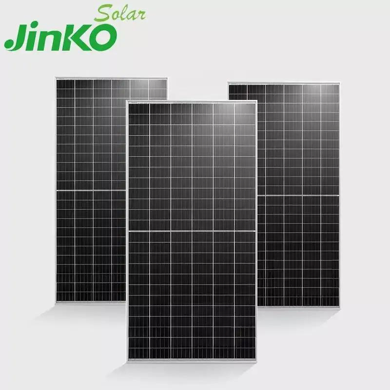 Painéis Solares Mono Jinko Mercado Painéis Solares 550W Módulos FV P-Type Faciais 540W Jinko